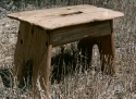 pine bench-heavily distressed