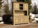 5 doors - 3 drawers - paint & glaze finish