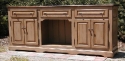 alder- 3 drawers - 4 doors - paint & glaze finish