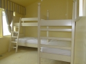 built in bunk beds - 4 twin size - paint & glaze finish