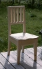 pine-carved seat-curved back