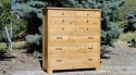 alder - 9 drawers - frame and panel sides
