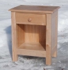 maple - frame & panel sides - 1 drawer-shelf