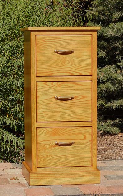 Office Cabinets Sun Valley Wood Works, Oak File Cabinet 3 Drawer