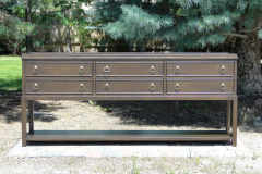 alder -  6 drawers - lower shelf